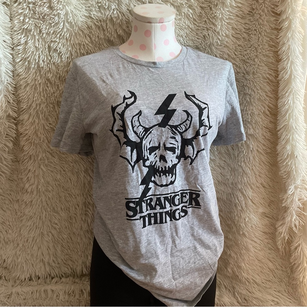 Stranger Things Grey Graphic Tee - Picture 5 of 5